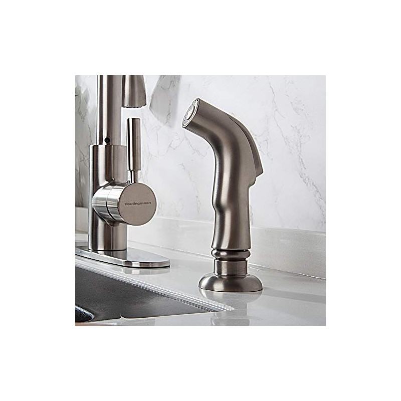 Houtingmaan Kitchen Sink Sprayer Replacement, Side Sprayer, Kitchen Sink Faucet