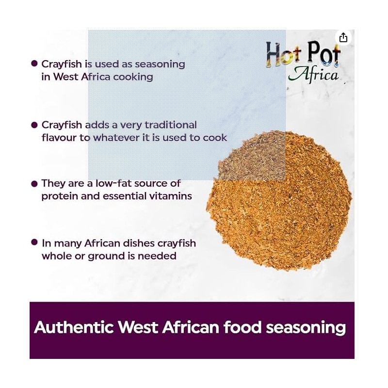 Hot Pot Africa Crayfish for cooking | Dried, Ground &