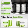 Ventray Juicer Machine, Cold Press Juicer with 5.1'' Extra Large