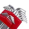 25pc Carbon Steel Hex Key Set - Assorted Metric AF