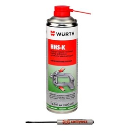 Smilyeez Listing for Wurth HHS-K Hinge Lubricant aerosol can 500 mL (1 Can) with Smilyeez Pocket Screwdriver