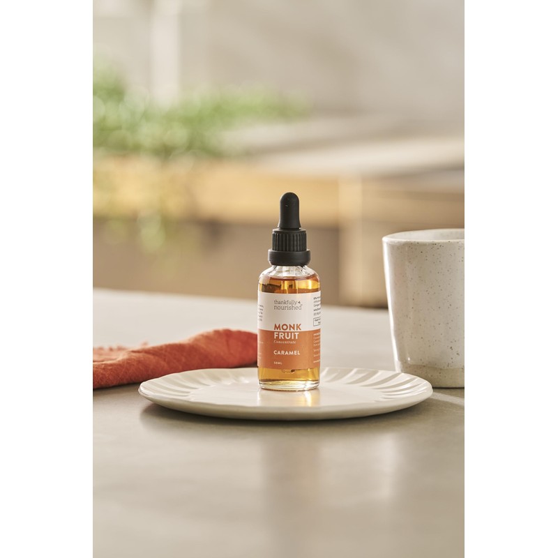 Thankfully Nourished Monk Fruit - Caramel 50ml