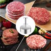 Stainless Steel Burger Press, Adjustable Hamburger Patty Maker, Meat Patty