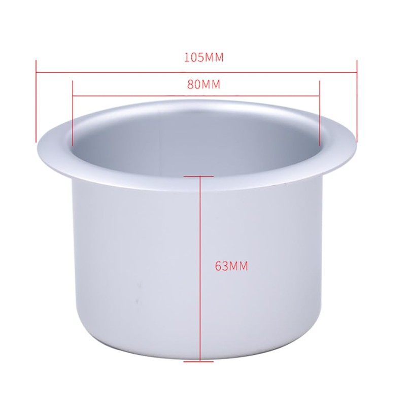 2 Pcs Metal Sofa Cup Holders Insert Drink Can Replacement