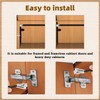 10 Pcs Soft Close Cabinet Door Damper, Universal Soft Close