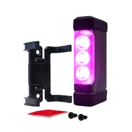 Amon 4865 Purple Saver with Dedicated Holder, For Emergency Stops on Highways, Instead of a Triangle Display Plate, Compliant with Road Traffic Law Enforcement Regulations