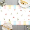 Easter Table Runner,Spring Plaid Table Runner 13x72Inch Kitchen Farmhouse Home