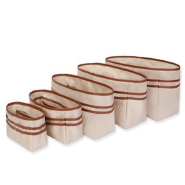 GIVLEFLY Tote Bag Insert Purse Organizer Insert with Cup Holder Dividers for Inside Purse (Large)