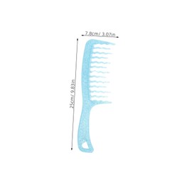 BIUDECO Effortless Curls Hair Comb Wide Tooth Detangler Styling Tool for Women Portable Hairdressing Comb for Wet Hair