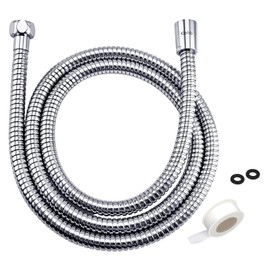 Klabb Shower Hose 96 inches Extra Long Shower Hose Extension Klabb Stainless Steel Shower Head Hose Extra Long Flexible and Durable with Brass Insert and Nut