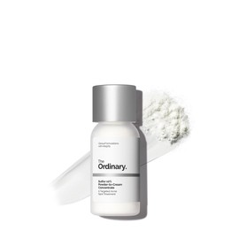 The Ordinary Sulfur 10% Powder-to-Cream Acne Spot Treatment Concentrate, Reduces Pimple Size and Zit Redness, 0.18 Oz