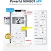 NIIMBOT B1 Bluetooth Label Printer with 3 Labels, Wide Waterproof