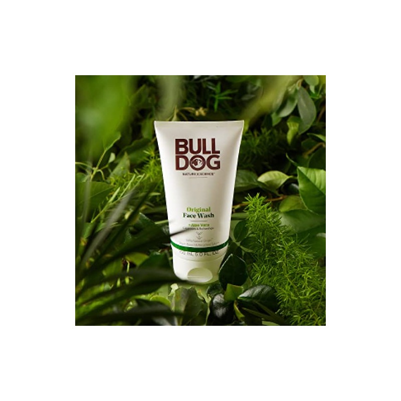 Bulldog Mens Skincare and Grooming Original Face Wash, 5 Ounce
