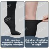 12par Medias Calcetines De Compresión Mujer Y Hombre Varices