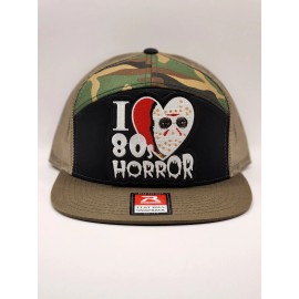 RICHARDSON 168  W/      ( I LOVE THE 80'S HORROR ) Embroidery Patch