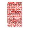 Chartpak Self-Adhesive Vinyl Capital Letters and Numbers, 3/4 Inches High,