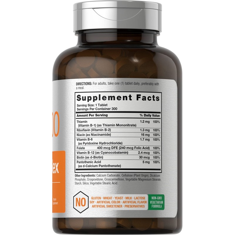 Horbäach Vitamin B-100 Complex | 100% of Daily Value |