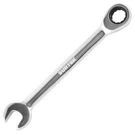 Surtek 100544 Llave combinada pulido espejo de matraca en pulgadas, 12 puntas, 3/4"