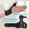 Fasola Thumb Brace Reversible, Thumb Spica Splint for Right &