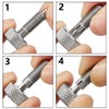 2Pcs Stainless Steel Retractable Spring Plunger, Lock Out Handle Quick