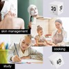 Dicunoy 2PCS Kitchen Timer, Timer Cube, Cute Productivity Timer, Pomodoro