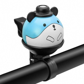Feluz Children's Bicycle Bell, Adjustable Cartoon Bicycle Bell for Girls, Boys and Adults, Loud, Clear, Clear Sound Handlebar Ring Horn for Children, Bicycle Accessories for Children