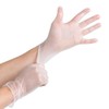 Countrywide Healthcare Powder Free Clear Vinyl Gloves - Large -