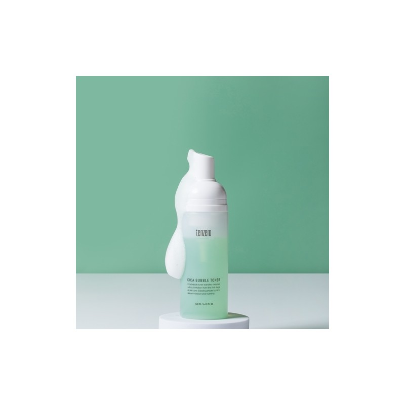 South Korea TenZero Cica Bubble Toner 140ml / TenZero Cica