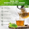 TOG999, Permium Moringa Ginger Herbal Tea – 120 Tea Bags