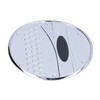 Fuel Tank Cover Trim Gas Cap Lid Chrome Decoration Replacement