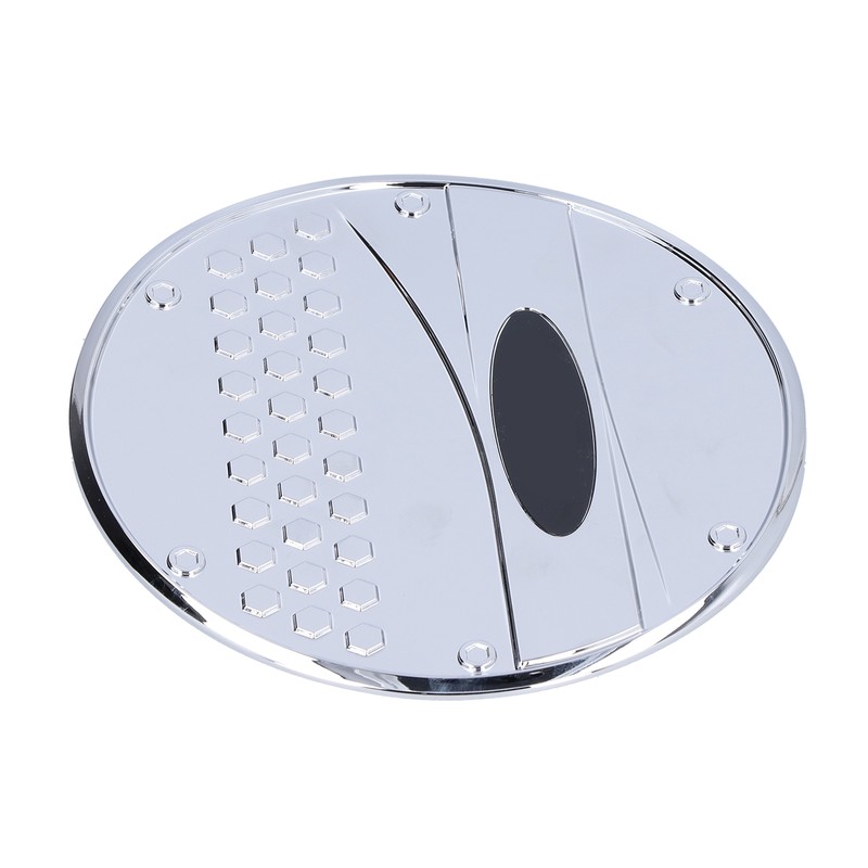 Fuel Tank Cover Trim Gas Cap Lid Chrome Decoration Replacement