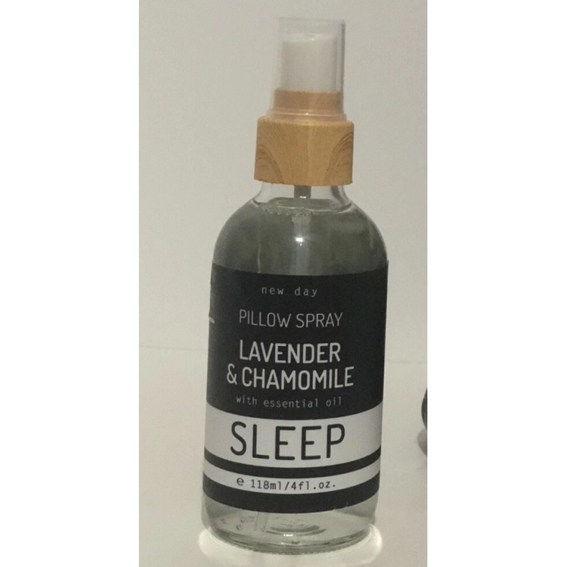 New Day LAVENDER & CHAMOMILE ‘SLEEP’ Pillow Spray w/Essential Oil