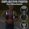 Running Vest with Water Bottle Soft 500 ml & 2L