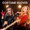 gootrades Punk Fingerless Dance Glove For Women, Jazz Style Glove,