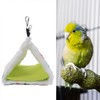 Pet Bird Winter Warm Hammock Thicken Hanging Parrot Triangle Nest