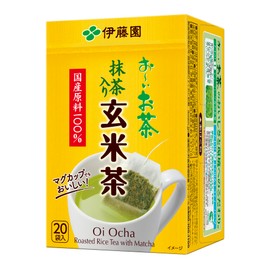 Itoen Oi Tea Brown Rice Tea 0.07 oz (1.9 g) x 20 Bags Eco Tea Bags