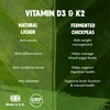Vegan Vitamin D3 4000iu and Vitamin K2 MK7 100µg High