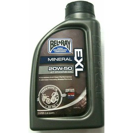 Bel-Ray EXL Mineral 4T Engine Oil 20W-50 Liter PU 99100-B1LW