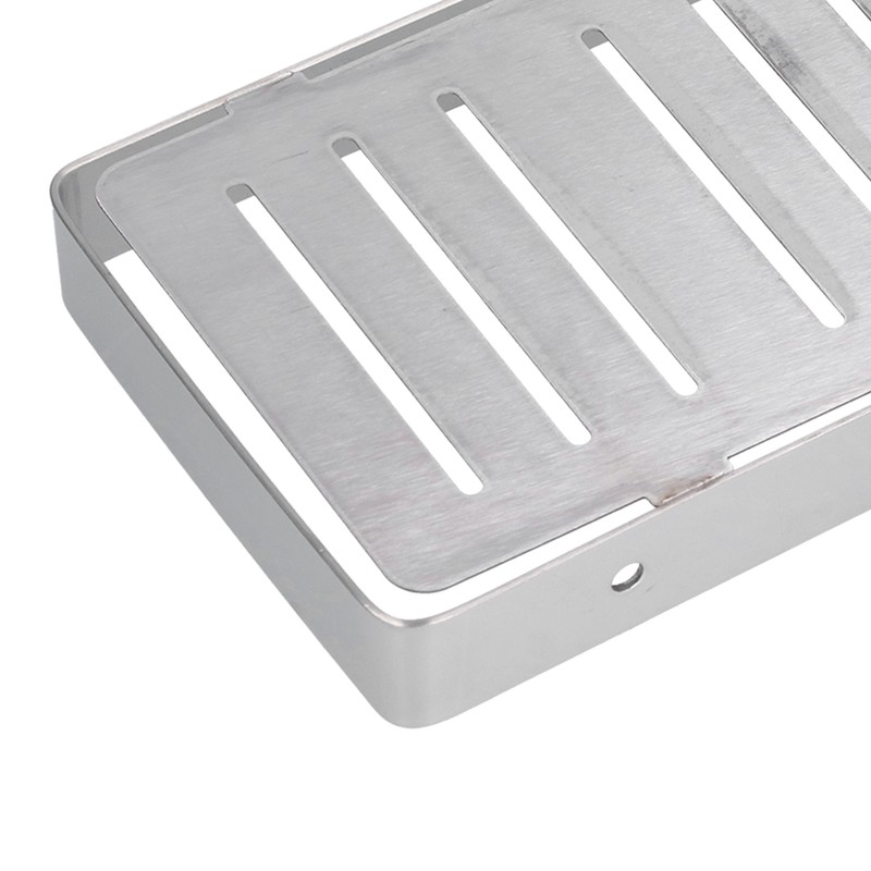 Soap Dish Shelf 304 Stainless Steel Bathroom Hollow Self Draining