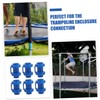 Mipcase 8pcs Small Trampoline Caps Wear Resistant Rod Covers Durable