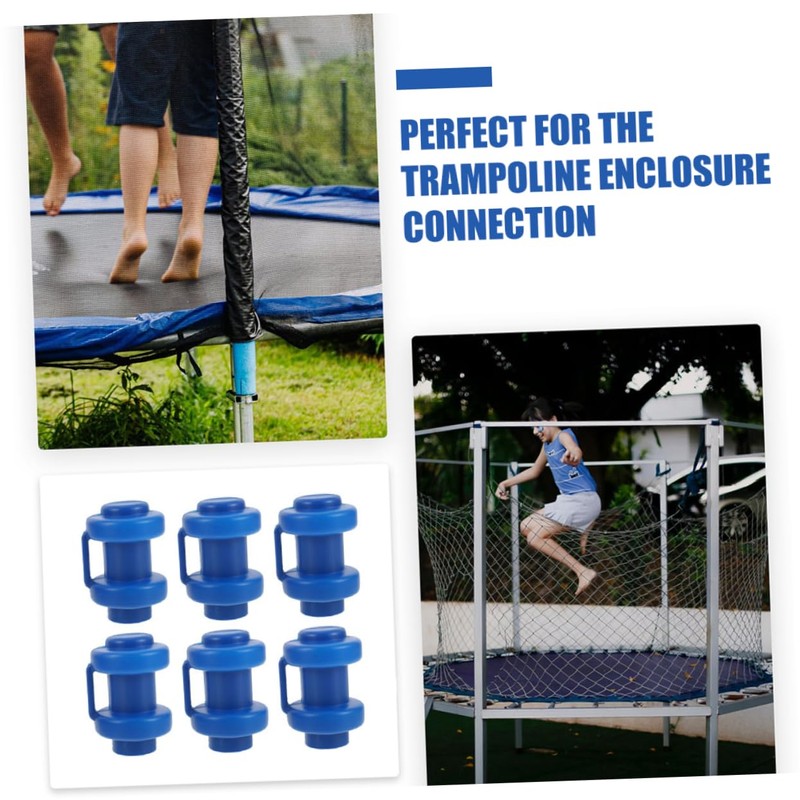 Mipcase 8pcs Small Trampoline Caps Wear Resistant Rod Covers Durable