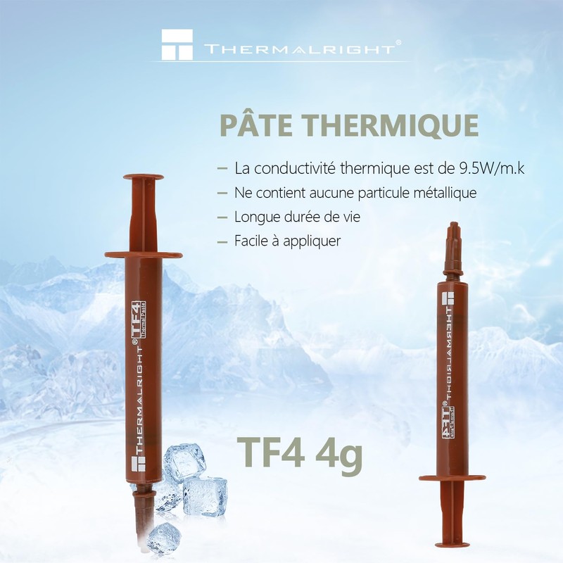 TR TF4 4G CPU Cooler Thermal Compound High Conductivity 9.5W/M.K