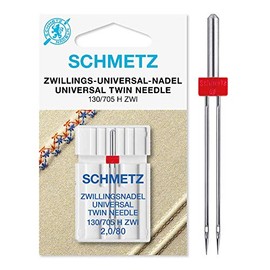 Schmetz Needle, Metal, Silver, 2x80