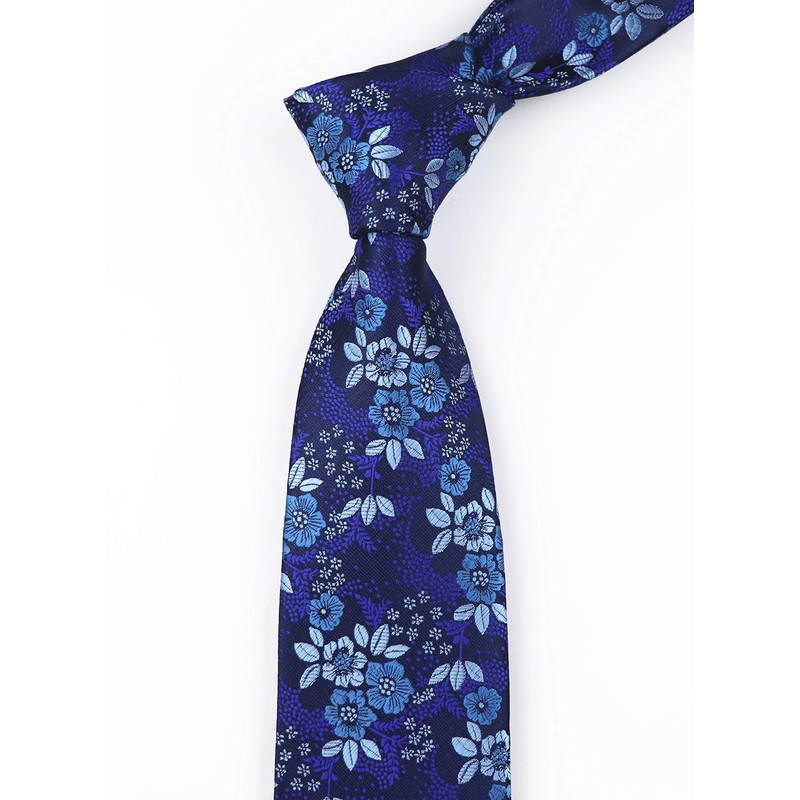 Corbatas de boda de lujo para hombre con estampado floral