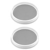 QWORK® 2 Pack Turntable Cupboard Organizer, Rotatable Organiser, seasoning organizer,