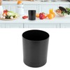 Countertop Utensil Holder, 360 Degree Rotating Chopstick Holder with Compartment