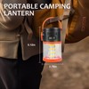 AVEKI Solar Camping Lantern, Waterproof LED Camping Lights with Flashlight,