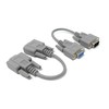 20cm 1pcs. D9 Male to HD15 Female VGA SVGA (9