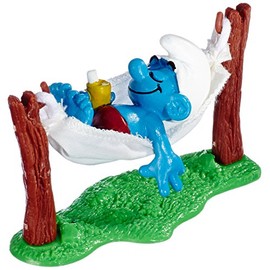 Schleich Smurf in Hammock