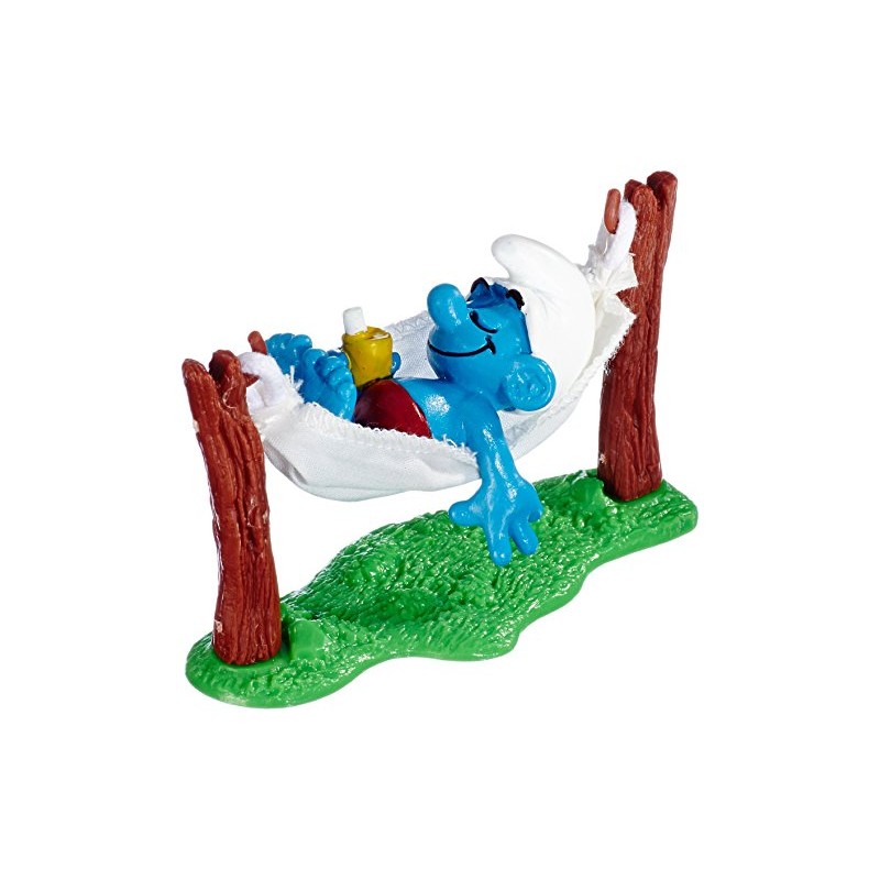 Schleich Smurf in Hammock